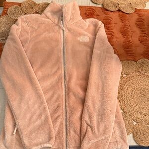 The North Face Pink Teddy Jacket